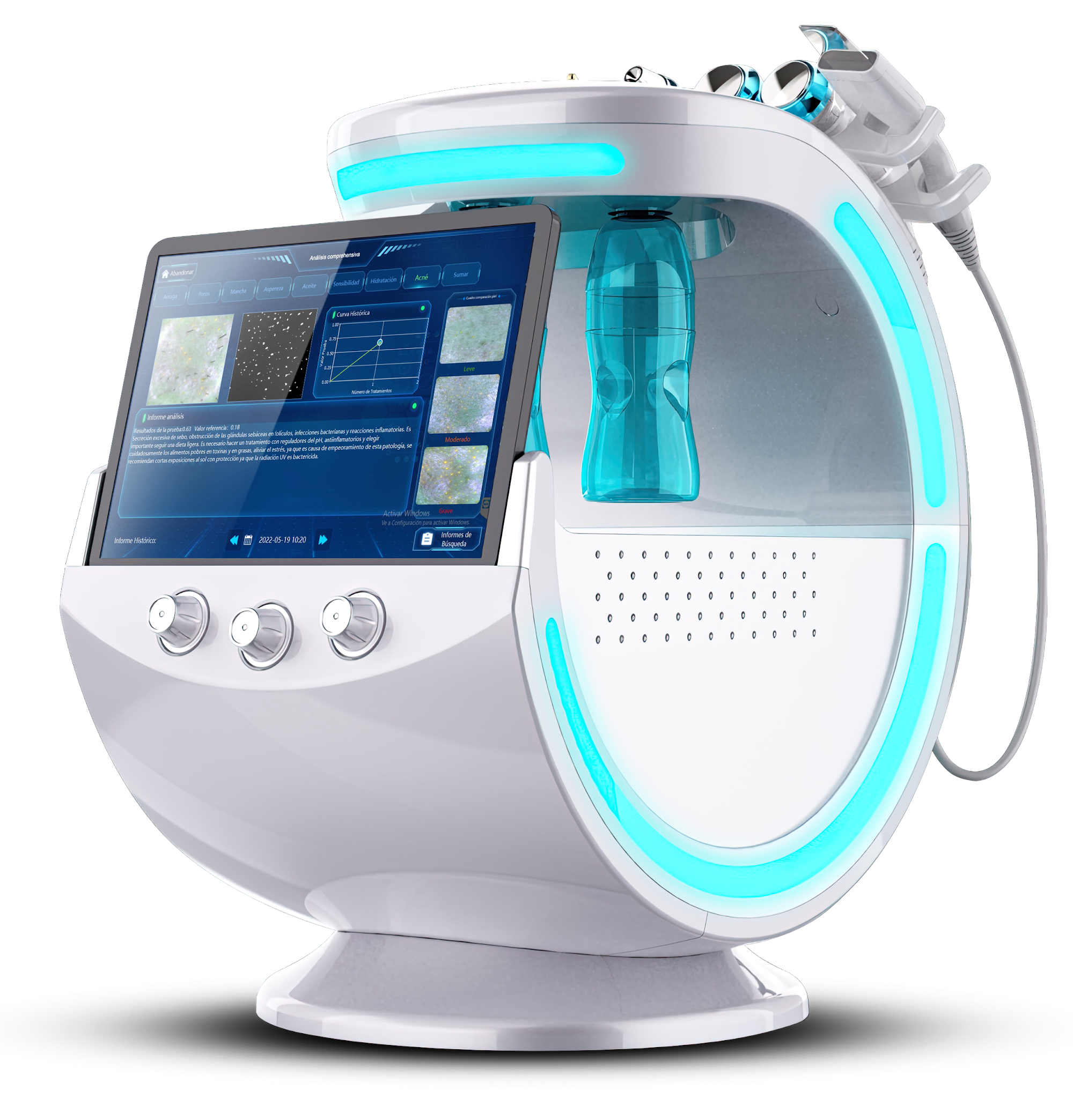 Equipo HIDROMAX - Tecnología avanzada para tratamientos no invasivos